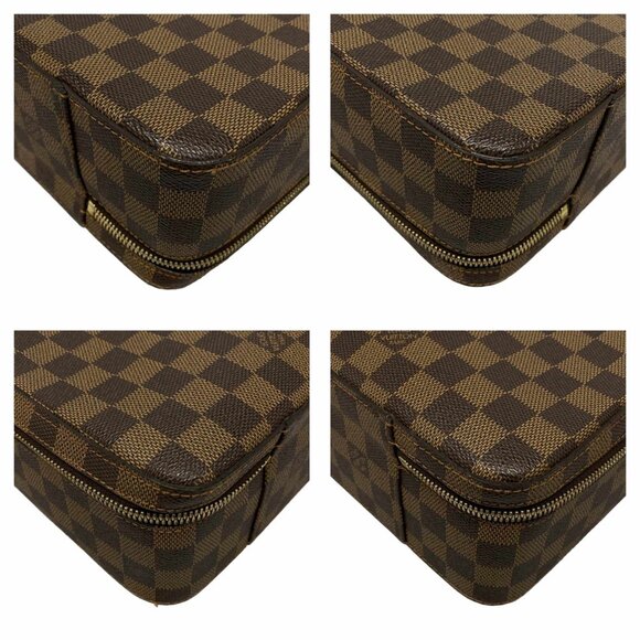 LOUIS VUITTON Porte Ordinateur Sabana Ebene Damier Hand Bag 674-072725 - Picture 6 of 15